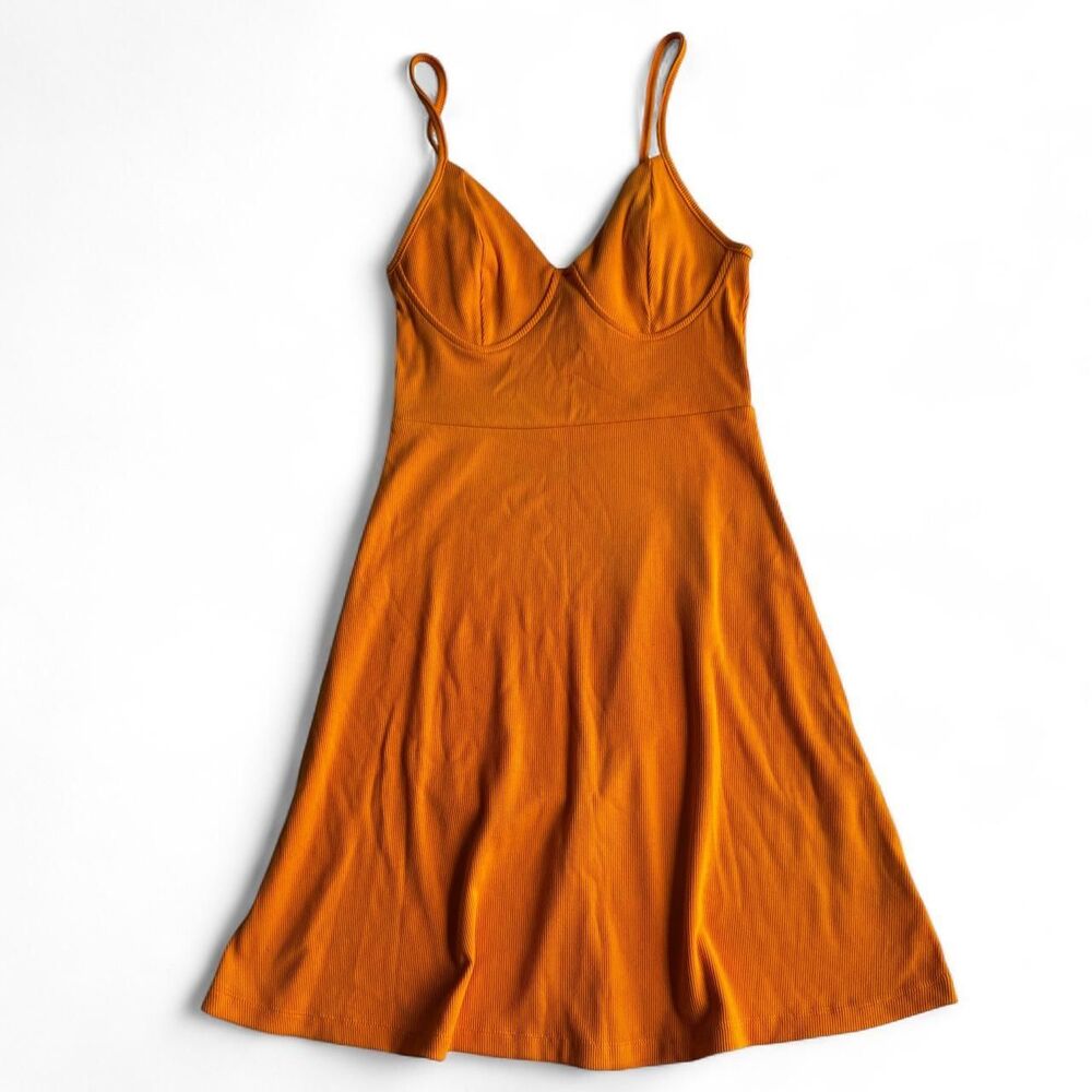Wild-fable Women's Orange Dress